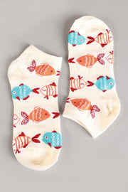 Fish Low Cut Socks 12 Pair