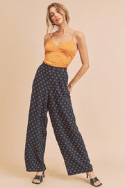 Aemi + Co NAVY/ORANGE / S Lucy Pants