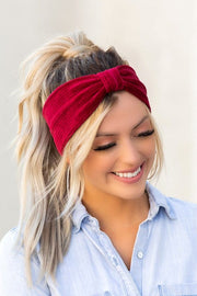 Aili's Corner beauty & Health - hair Wine / OneSize Corduroy Headwrap