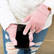 Rose / OneSize CC Chenille Touch Gloves