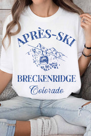 ALPHIA Shirts & Tops Apres Ski Breckenridge Colorado Graphic Tee