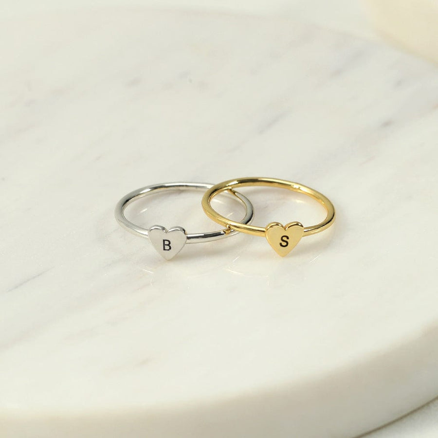 Luxury Customizable Letter Ring