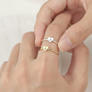 Luxury Customizable Letter Ring