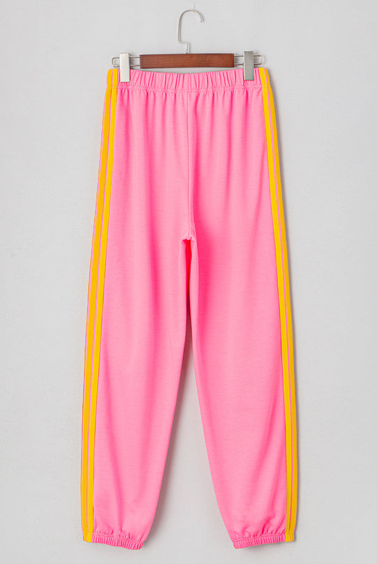 Bella Love Boutique California LLC Bottoms/Pants & Culotte Dark Grey Counting Rainbows High Waist Sweatpants