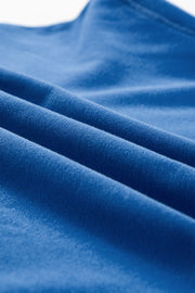 Bella Love Boutique California LLC Tops/Sweatshirts & Hoodies Blue Colorblock Bubble Sleeve Sweatshirt