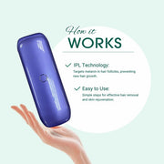 BeNat Health & Beauty As shown / One Size Laser IPL Hair Remover