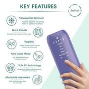 BeNat Health & Beauty As shown / One Size Laser IPL Hair Remover