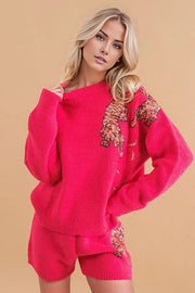 Tiger Star Cozy Soft Knitted Lounge Set