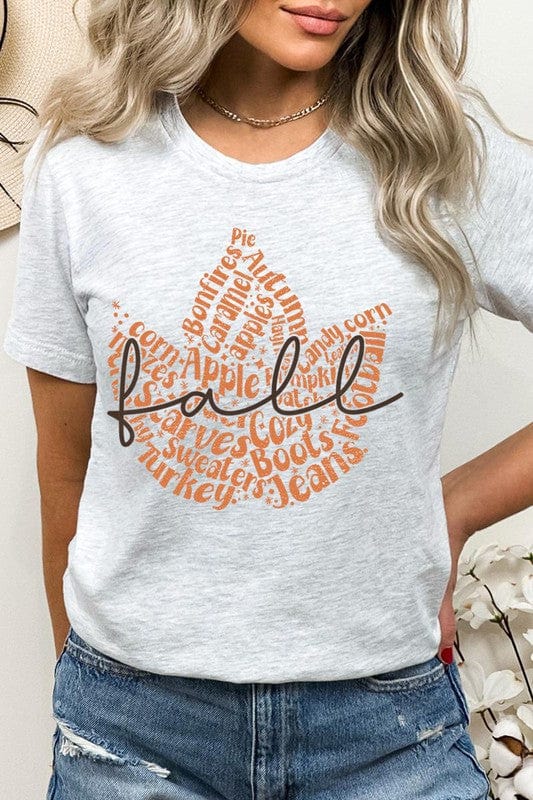 Fall Short Dleeve Graphic Tee