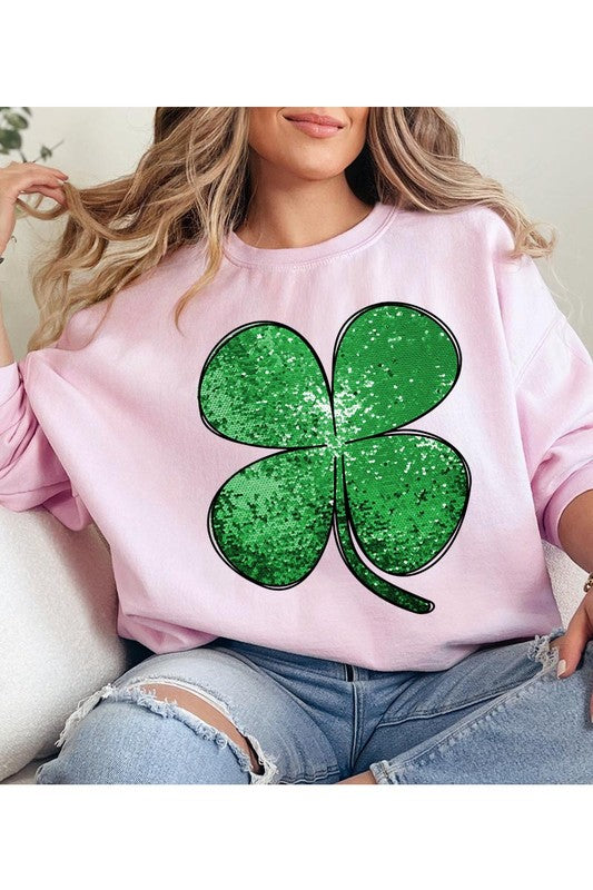 St Patricks Day Graphic Fleece Sweatshirts