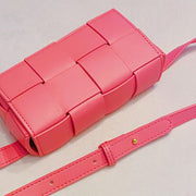 Candy Cube Woven Sling Bag