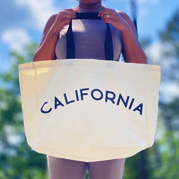 Ellison and Young Tote Bags California / OS My "State" of Mind Canvas Tote