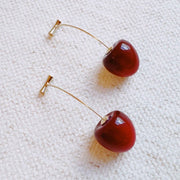 Ellison and Young Cherry / OS Sweet Cherry Drop Earrings