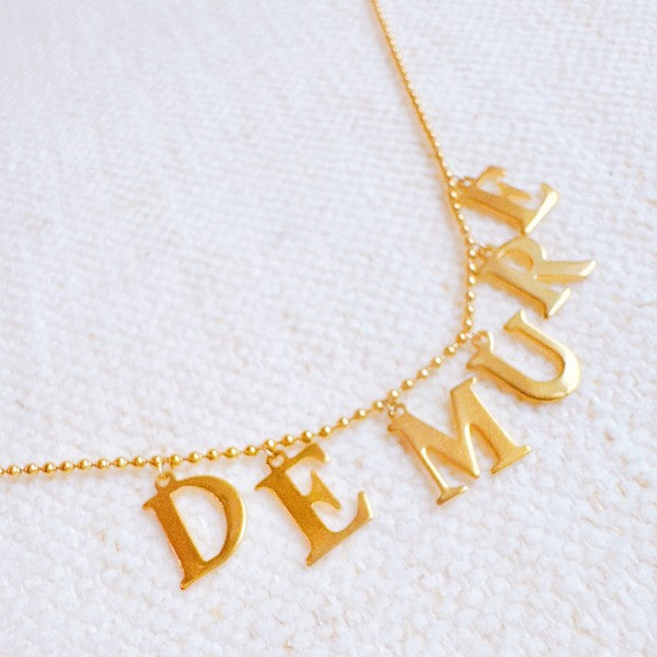 Ellison and Young Demure / OS Personality Re-Defined Necklace