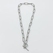 Ellison and Young Necklaces Gold / OS Toggle Chain Link Necklace