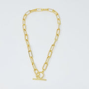 Ellison and Young Necklaces Gold / OS Toggle Chain Link Necklace