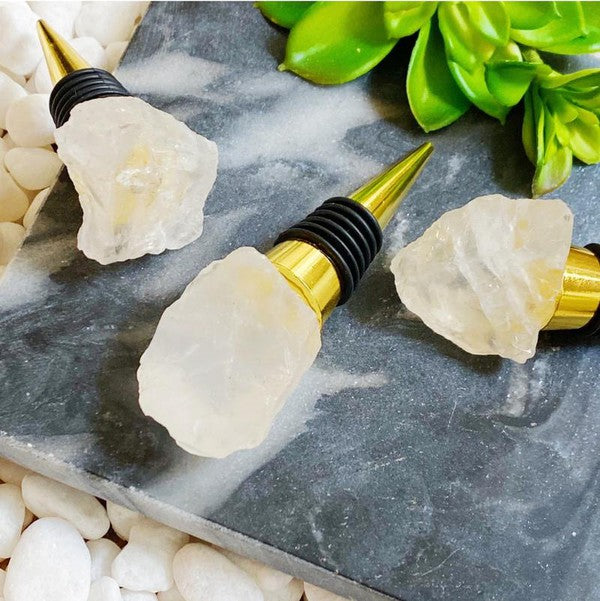 Ellison and Young Wine Stopper Beauty of Nature Stone Wine Stopper