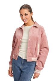 BOMBER JACKET WITH COLLAR