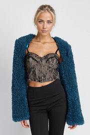 Vegan Fur Bolero