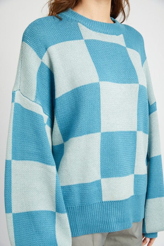 Lennie Checkered Sweater