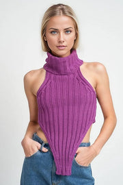 Willa Knit Cropped Turtleneck