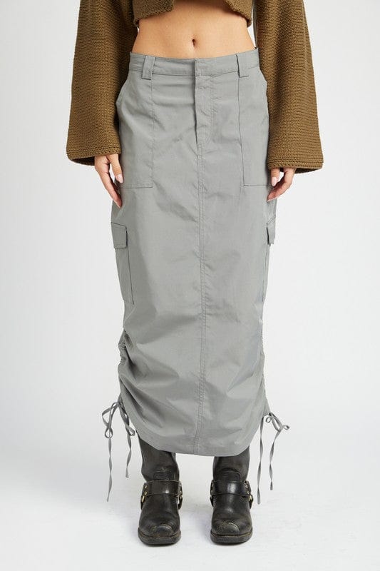 Brigitte Midi Cargo Skirt