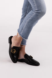 Chantal S Buckle Backless Slides Loafer Shoes