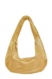 ICCO ACCESSORIES Handbags GOLD / OS U Shape Metal Mesh Bag