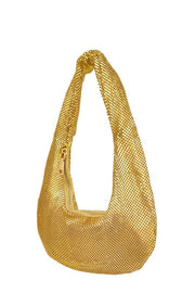 ICCO ACCESSORIES Handbags U Shape Metal Mesh Bag