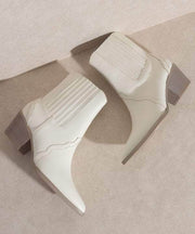 Paneled Western Bootie