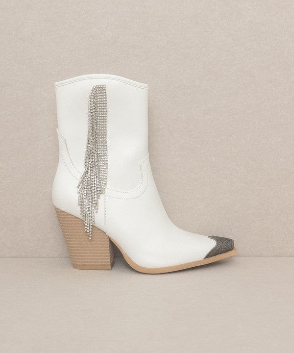 Shoes Kai - Rhinestone Fringe Boots