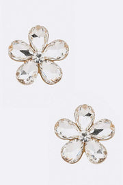 Crystal Flower Iconic Earrings