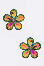 Crystal Flower Iconic Earrings