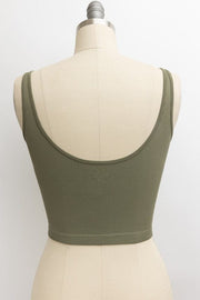 Leto Accessories Tops Ribbed Underline Seams Brami Top