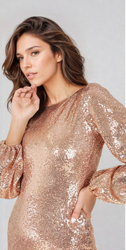 Lilou Sequin mini dress