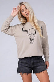 Cow Skull Sweatshirts