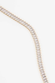 Baguette Stone Tennis Bracelet