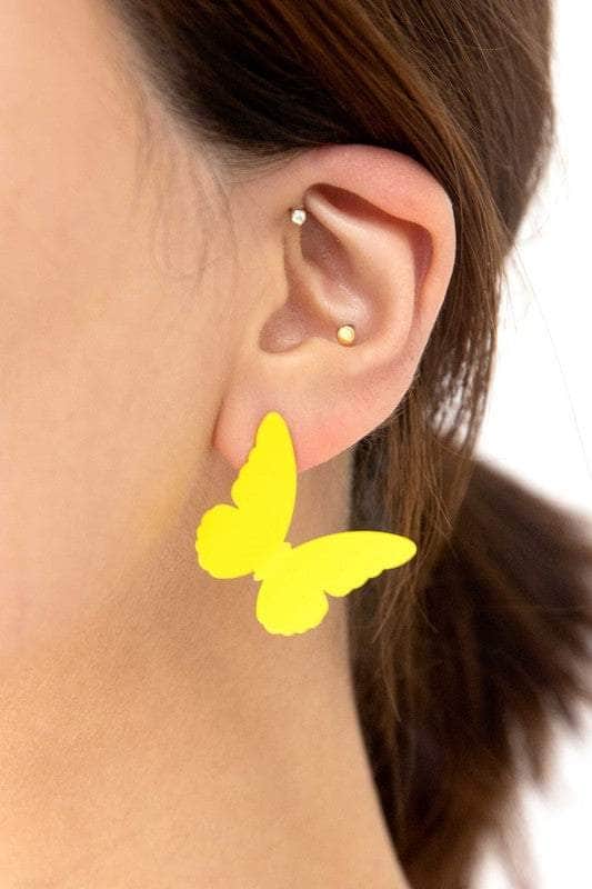 Flutter Post Earrings