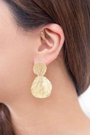 Lovoda Gold / OS Gold Shell Drop Earrings