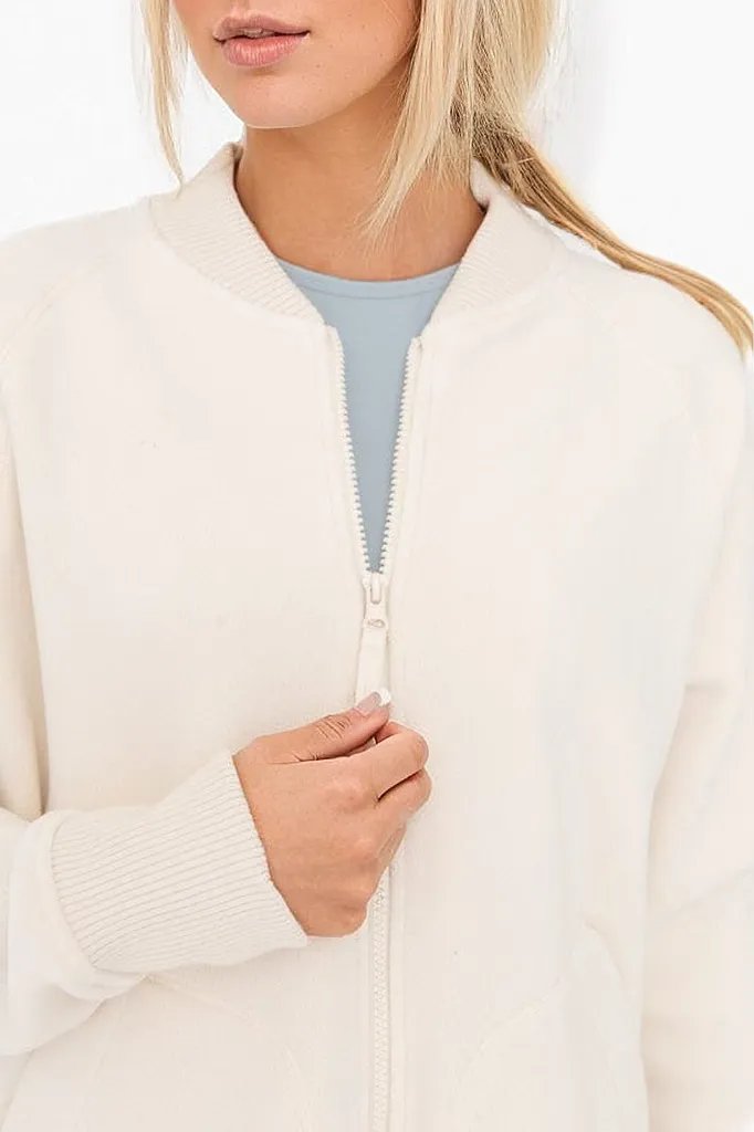 Microfleece Bomber Jacket