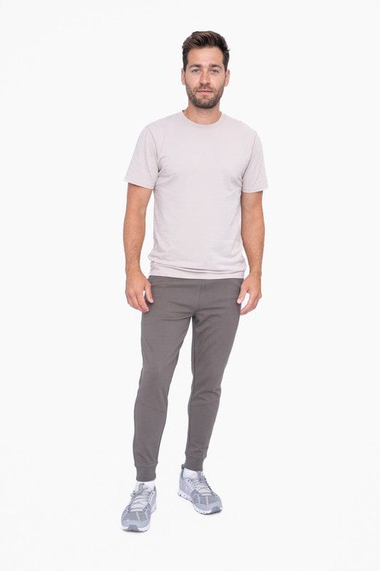 Mono B Sweatpants & Joggers Sleek Knit Performance Joggers