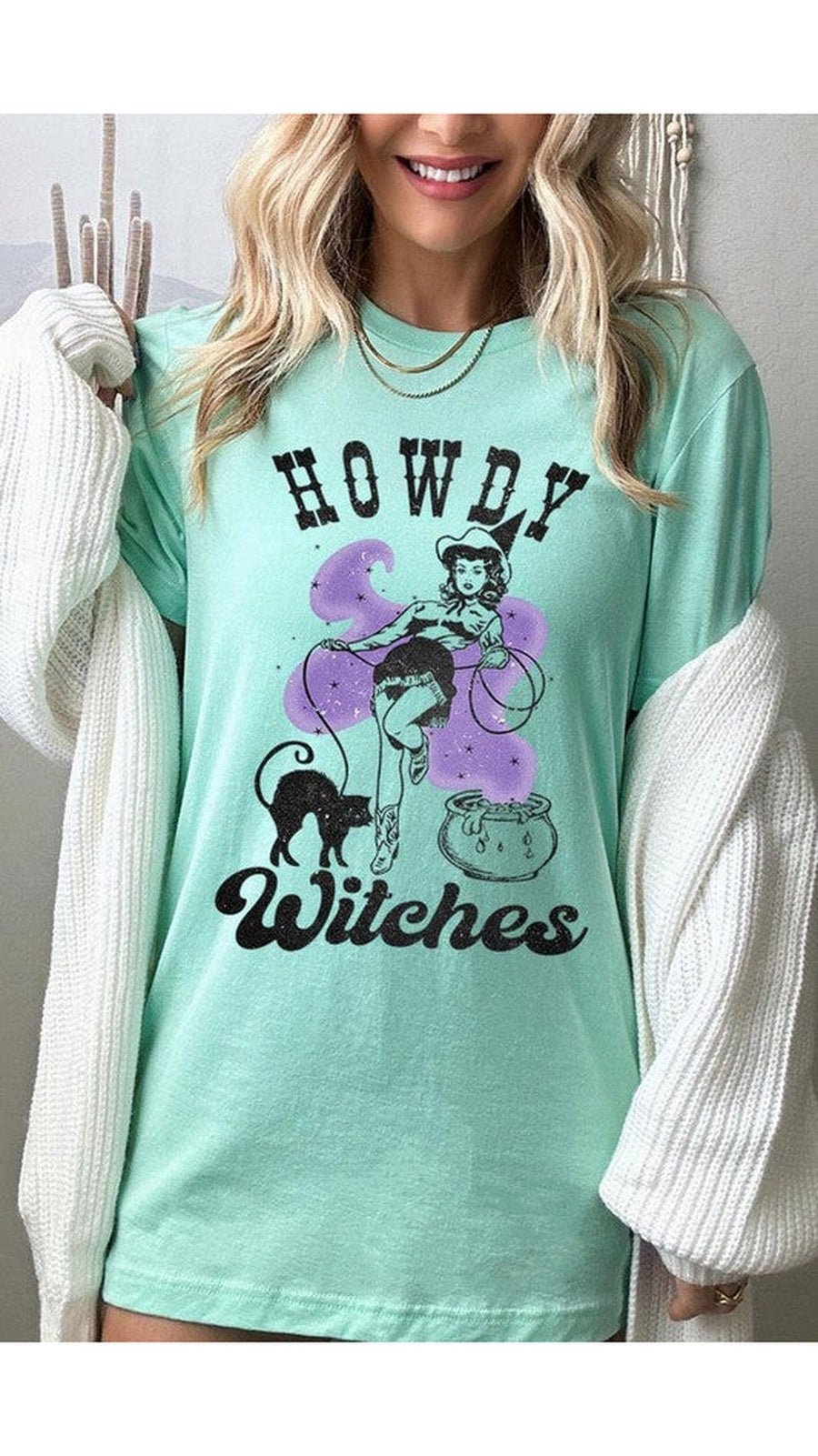 Howdy Witches Graphic T-Shirt