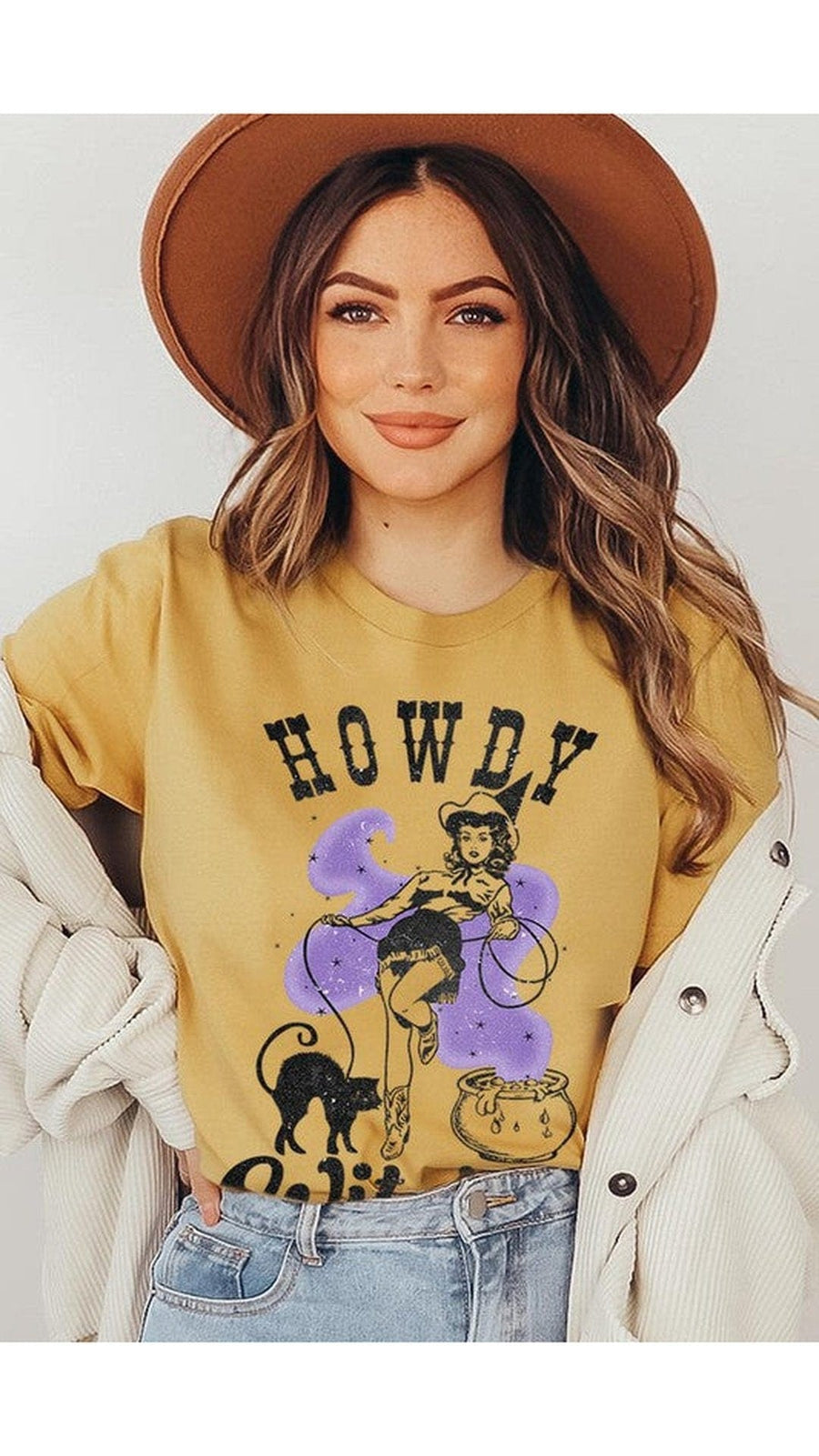 Howdy Witches Graphic T-Shirt