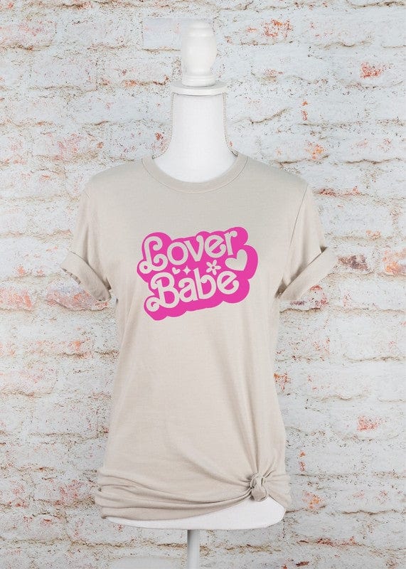Heather Dust / 2X Lover Babe Graphic Tee