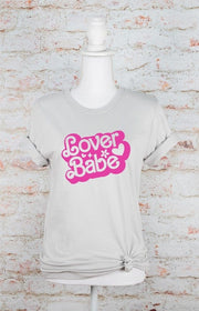 Silver / 2X Lover Babe Graphic Tee