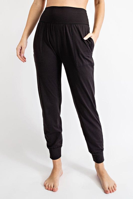 Black / S Butter Soft Joggers With Pockets