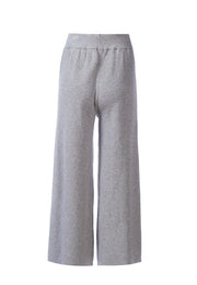 Solid Casual Drawstring Cropped Pants