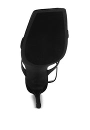 Rag Company Warda Jeweled Shiny Stiletto Heels