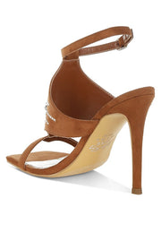 Rag Company Warda Jeweled Shiny Stiletto Heels