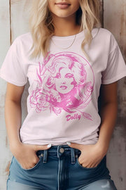 Soft Pink / S Dolly Graphic Tee
